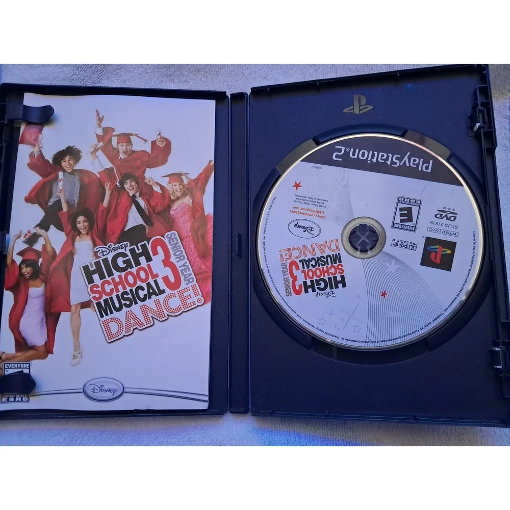 Disney High School Musical 3 Senior Year Dance Sony‎ PlayStation 2 PS2 Game CIB